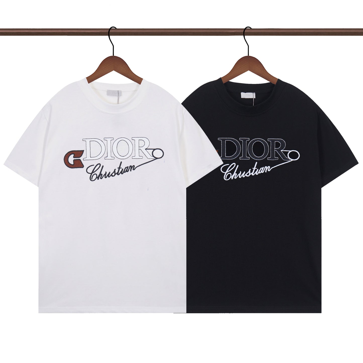 T-shirt vintage en coton imprimé