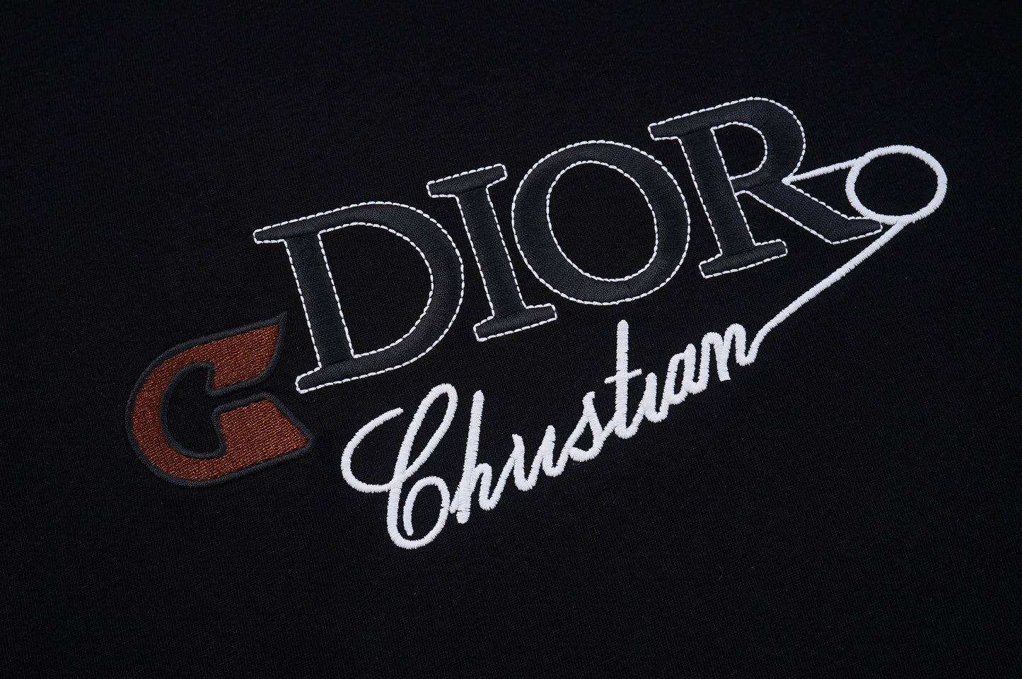 T-shirt vintage en coton imprimé