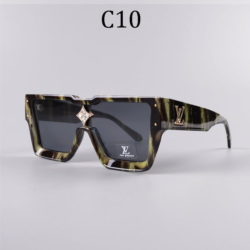 2024 nouvelles lunettes de soleil carrées unisexe 1486