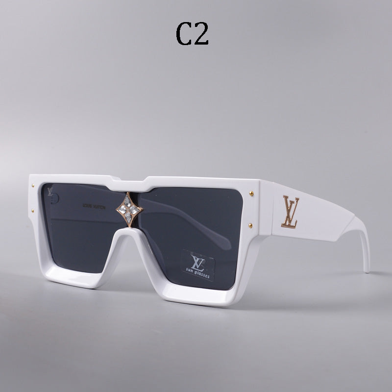 2024 nouvelles lunettes de soleil carrées unisexe 1486