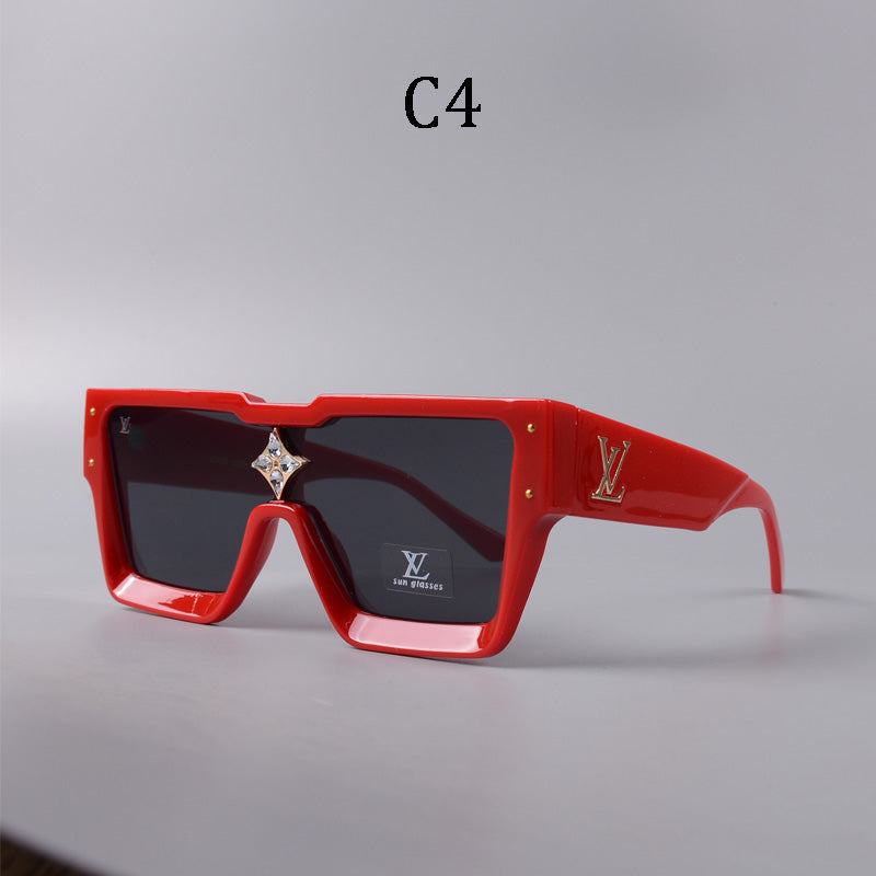 2024 nouvelles lunettes de soleil carrées unisexe 1486