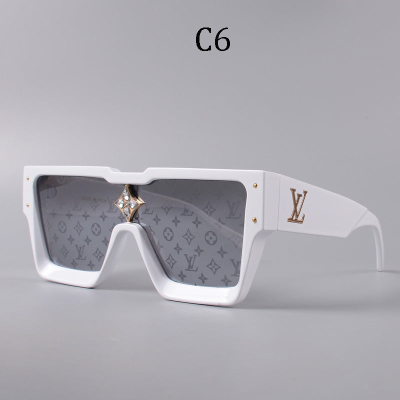 2024 nouvelles lunettes de soleil carrées unisexe 1486
