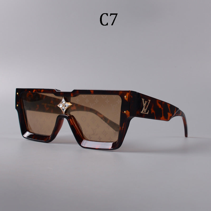 2024 nouvelles lunettes de soleil carrées unisexe 1486