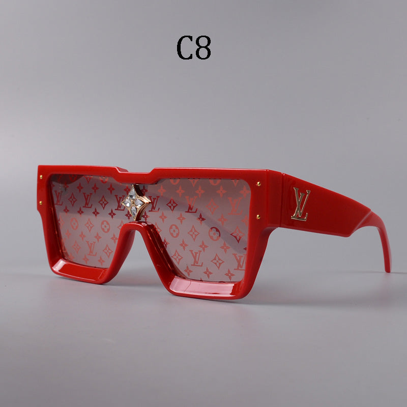 2024 nouvelles lunettes de soleil carrées unisexe 1486