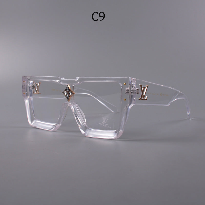 2024 nouvelles lunettes de soleil carrées unisexe 1486