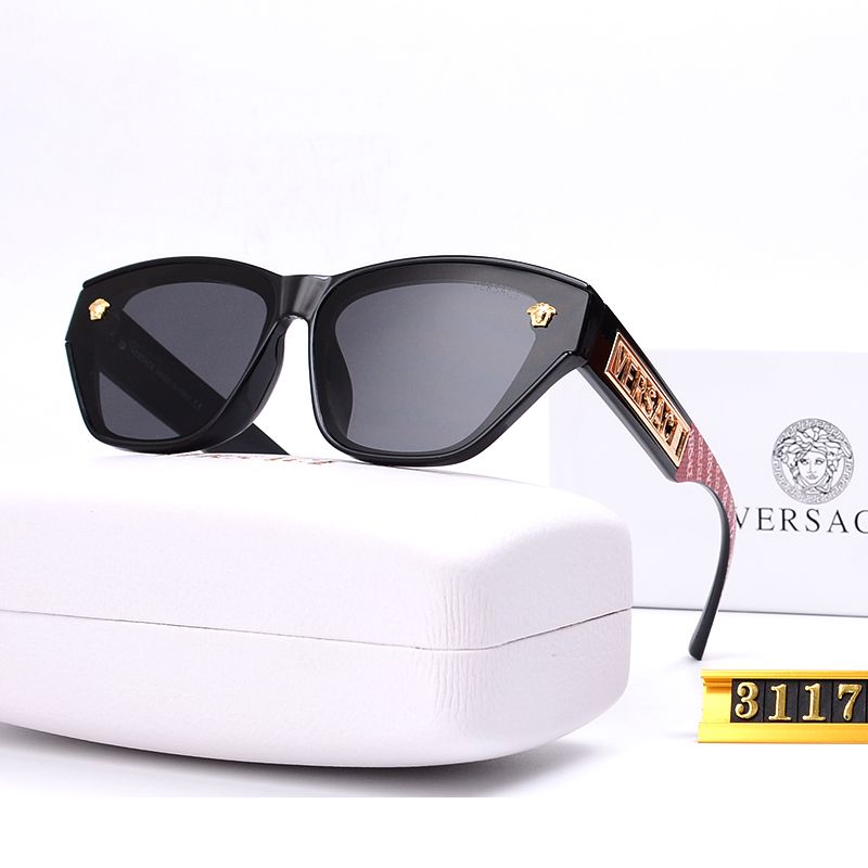 Lunettes de soleil d'extérieur avec monture gravée, lettre tendance