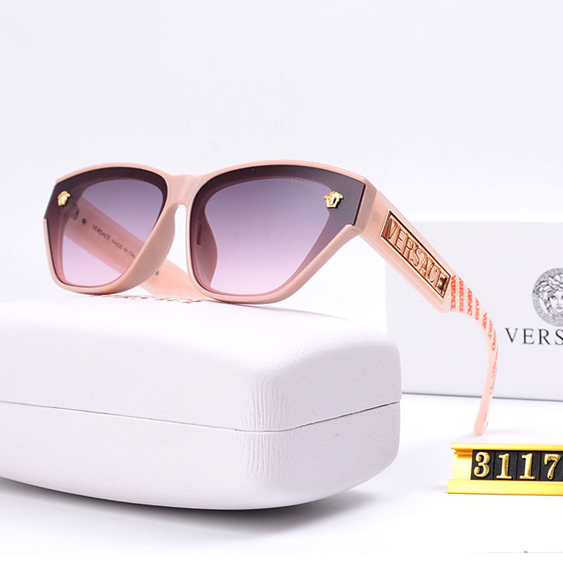 Lunettes de soleil d'extérieur avec monture gravée, lettre tendance