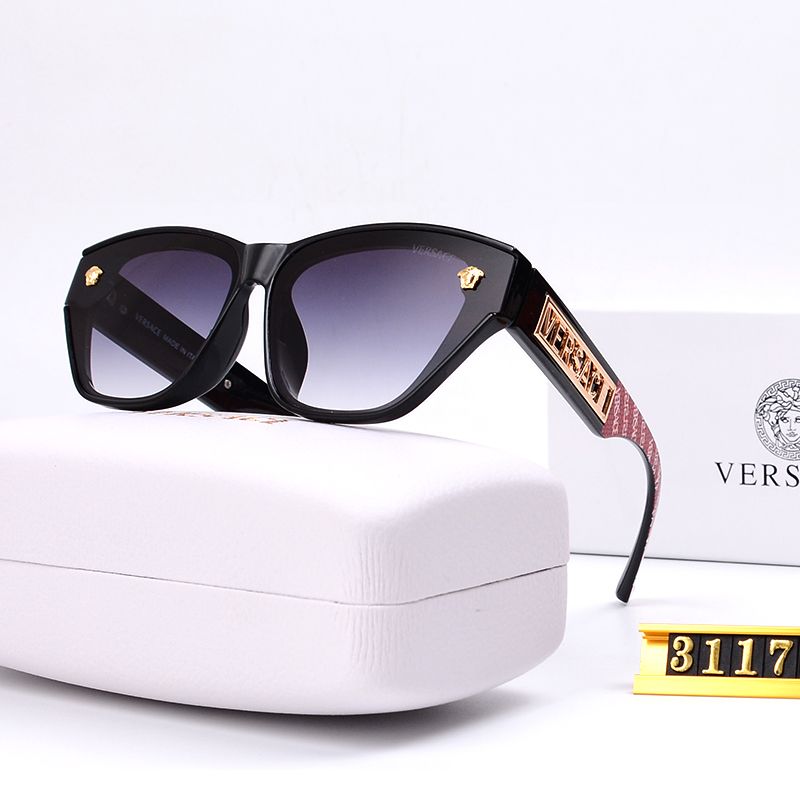 Lunettes de soleil d'extérieur avec monture gravée, lettre tendance