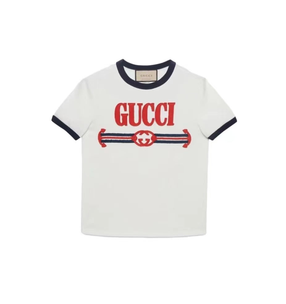 Nouveau T-shirt Slim Fit Brodé
