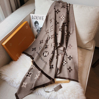 Pañuelo de Algodón Jacquard Tencel Premium L