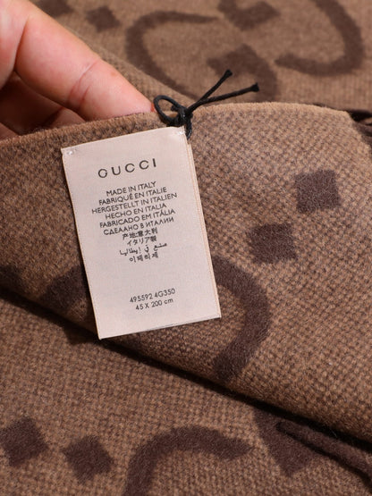 Écharpe G Damier-Jacquard