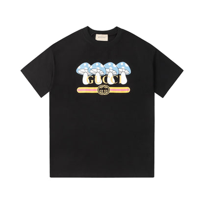 T-shirt imprimé champignons