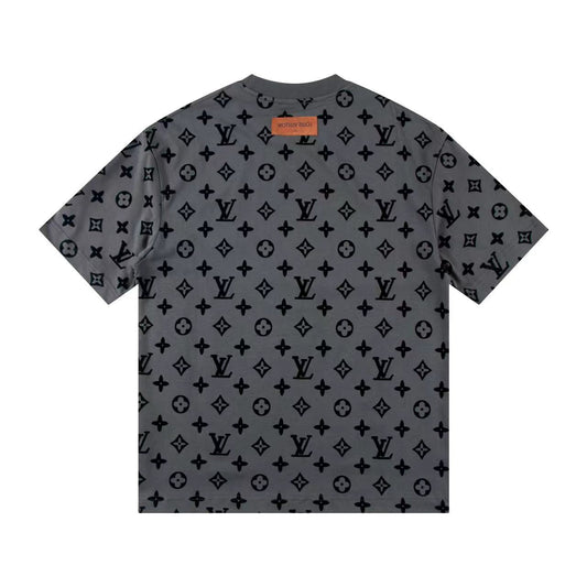 T-shirt gaufré à motif classique