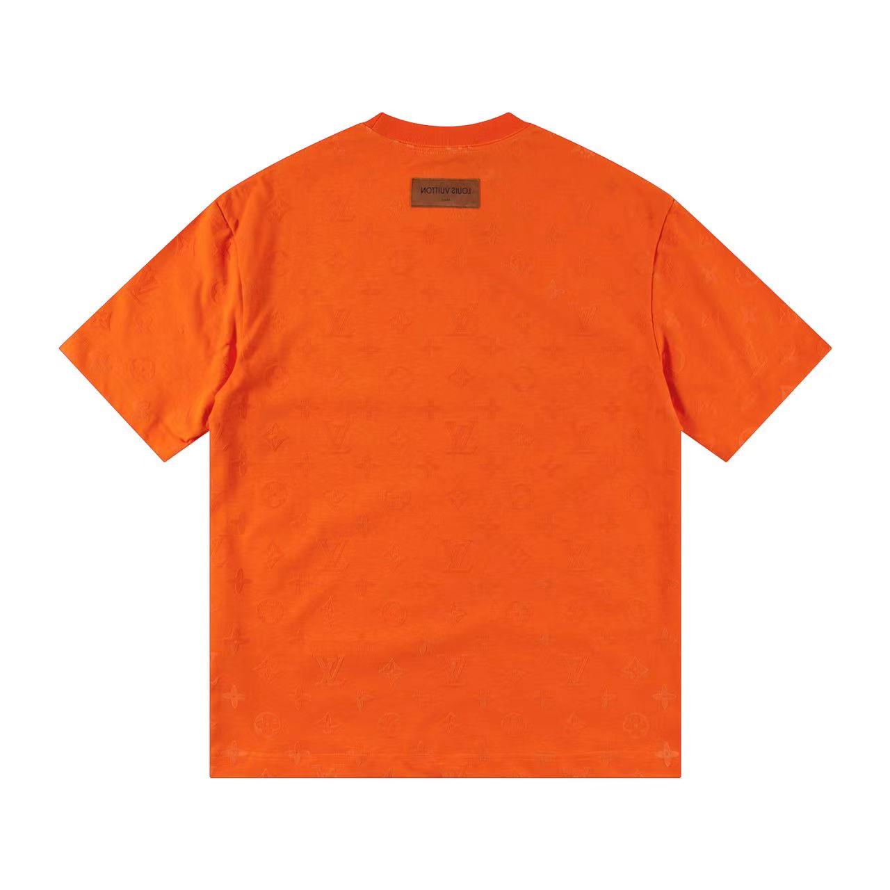 T-shirt gaufré à motif classique