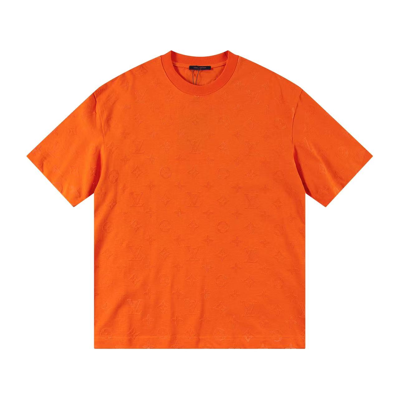 T-shirt gaufré à motif classique
