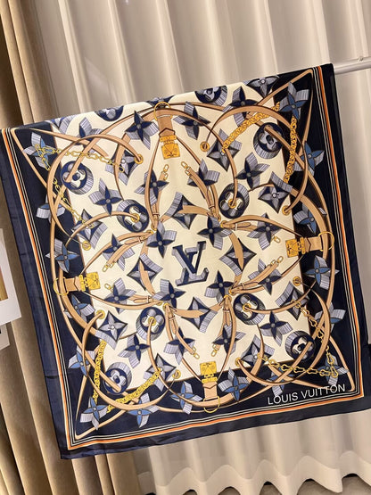 Foulard en soie gaufrée élégant pour femme