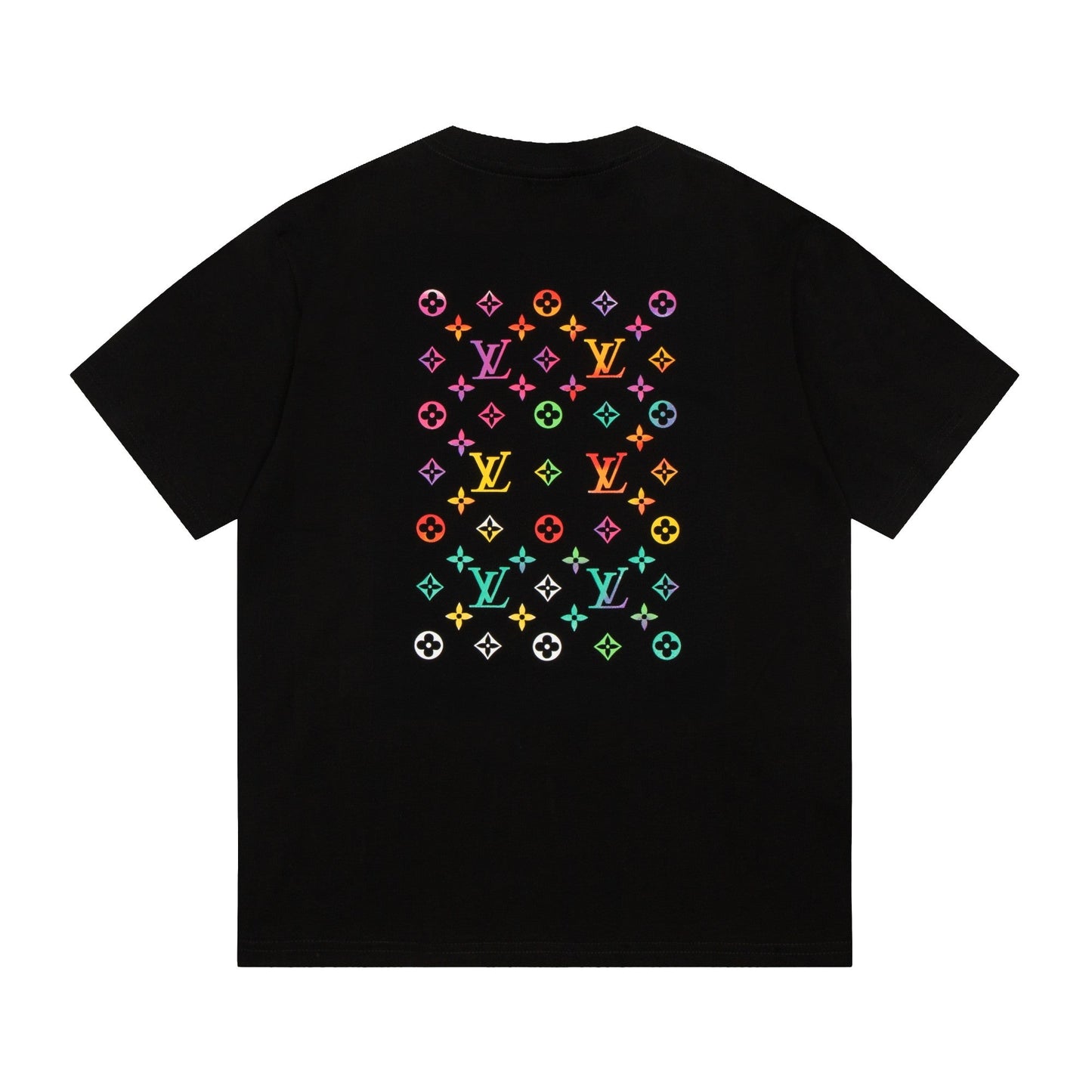 T-shirt imprimé arc-en-ciel