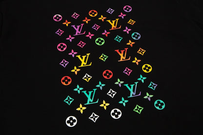 T-shirt imprimé arc-en-ciel