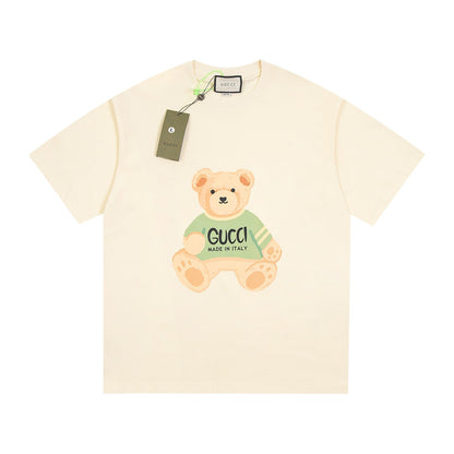 T-shirt à imprimé ourson mignon
