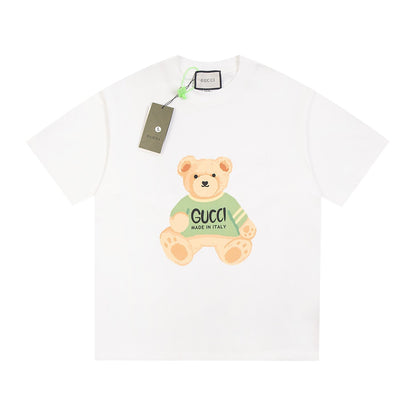 T-shirt à imprimé ourson mignon
