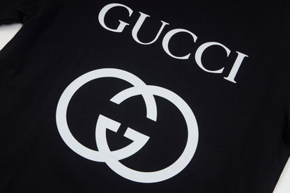 T-shirt simple avec grand logo imprimé