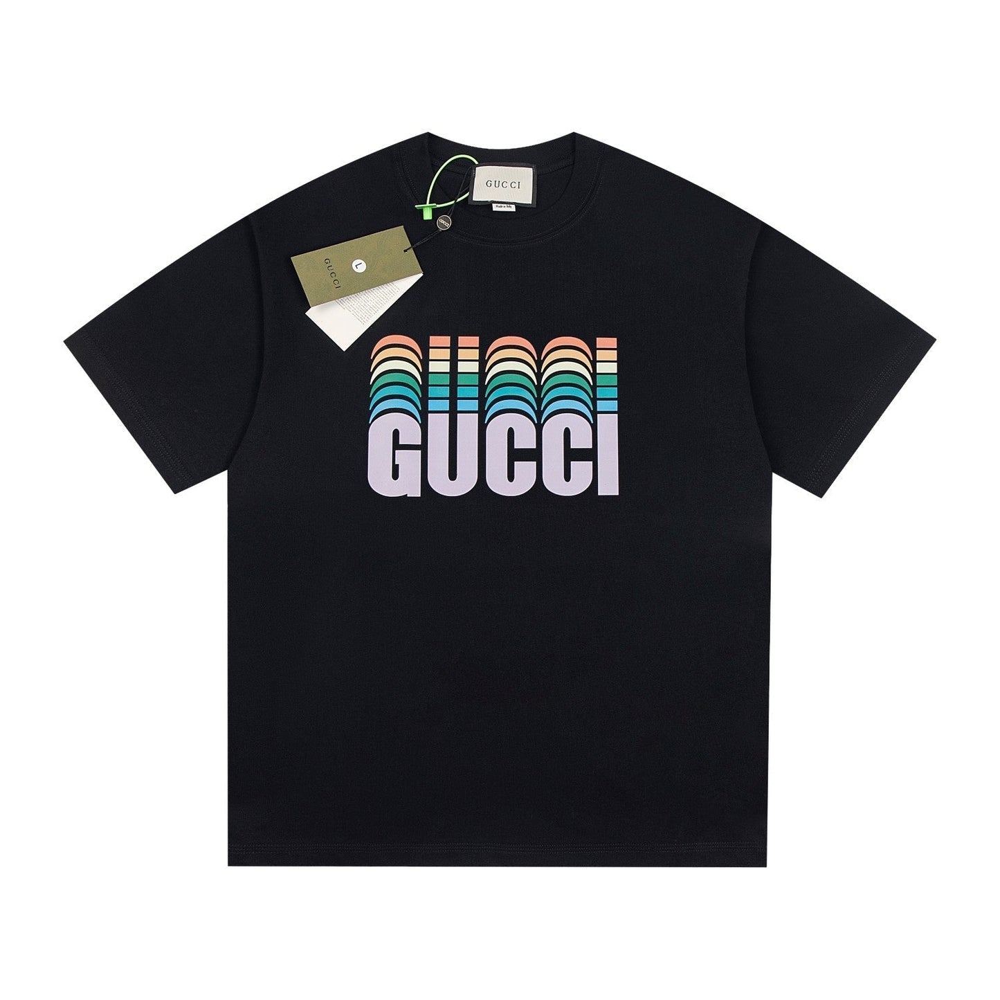 T-shirt imprimé arc-en-ciel