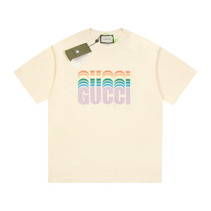 T-shirt imprimé arc-en-ciel