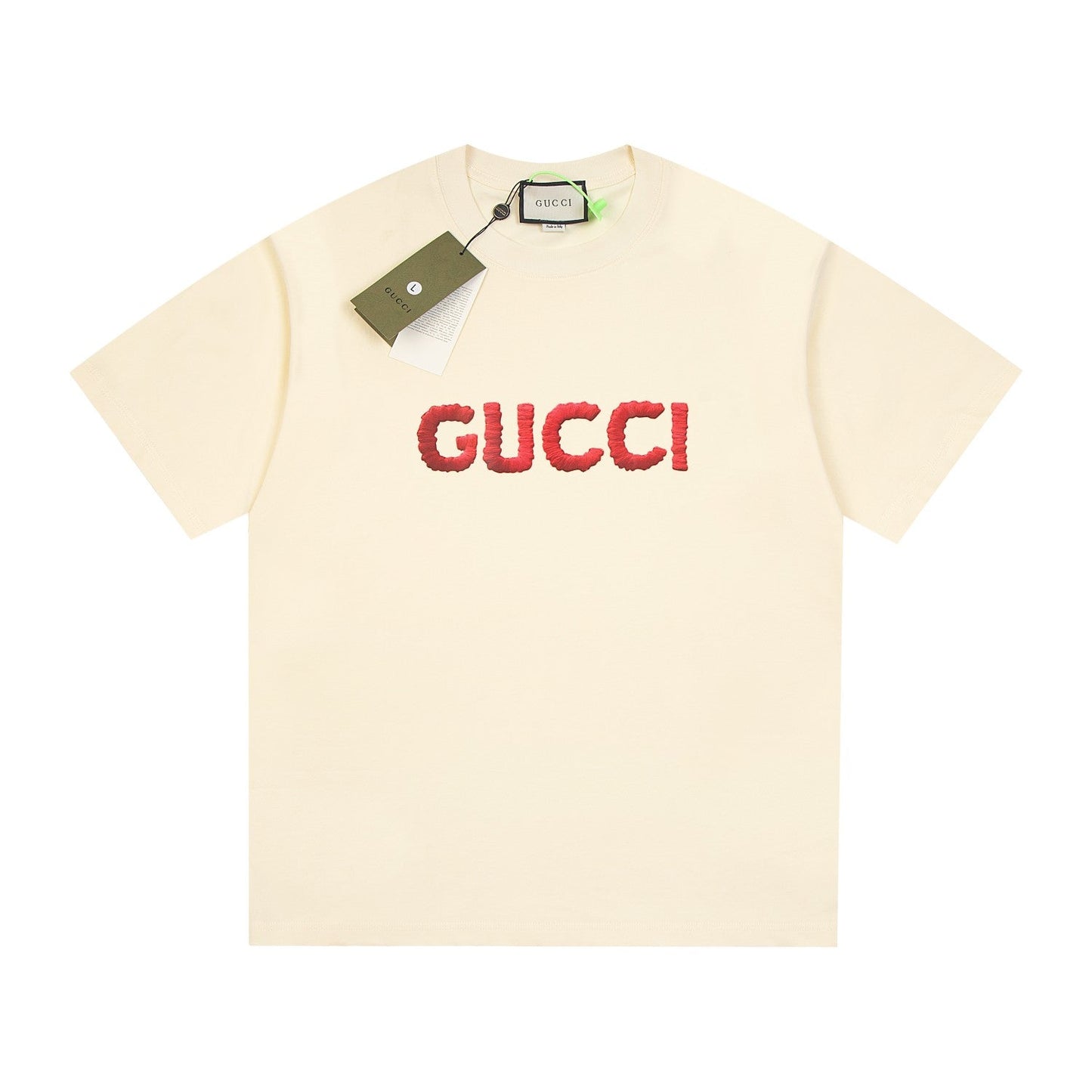 T-shirt à impression en relief