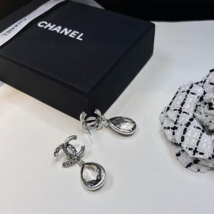 Boucles d'oreilles pendantes en cristal Tempérament