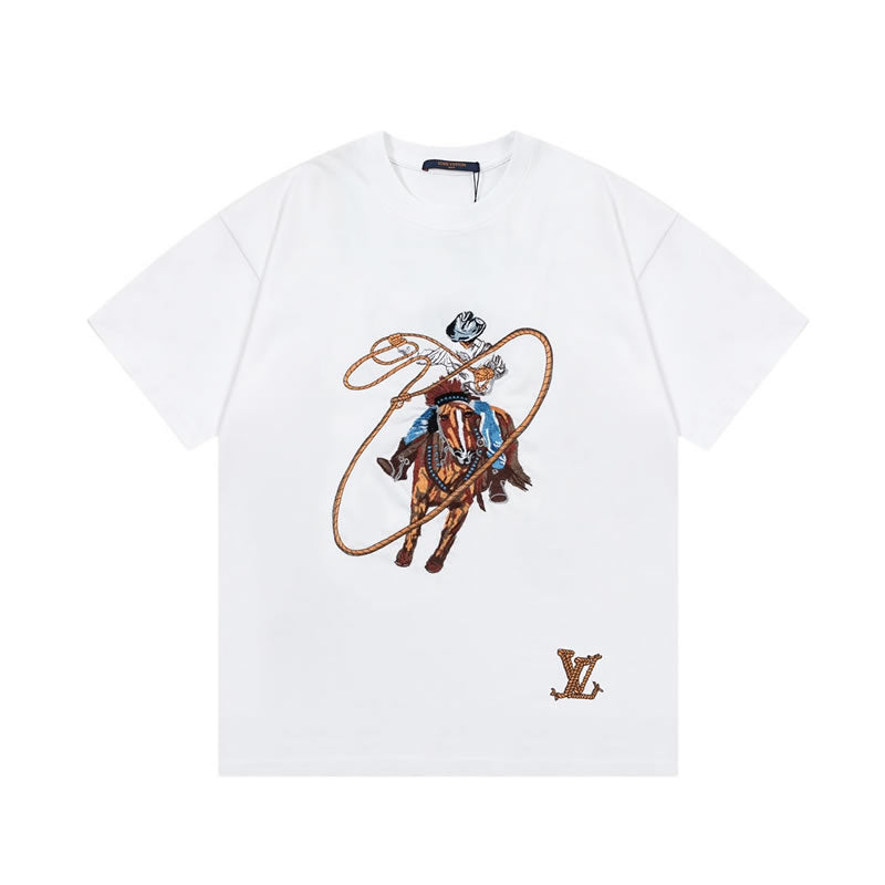 T-shirt style cow-boy