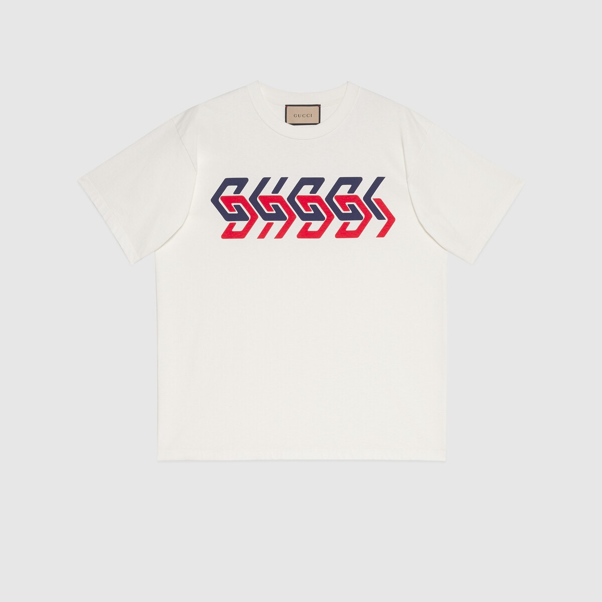 T-shirt à manches courtes imprimé miroir