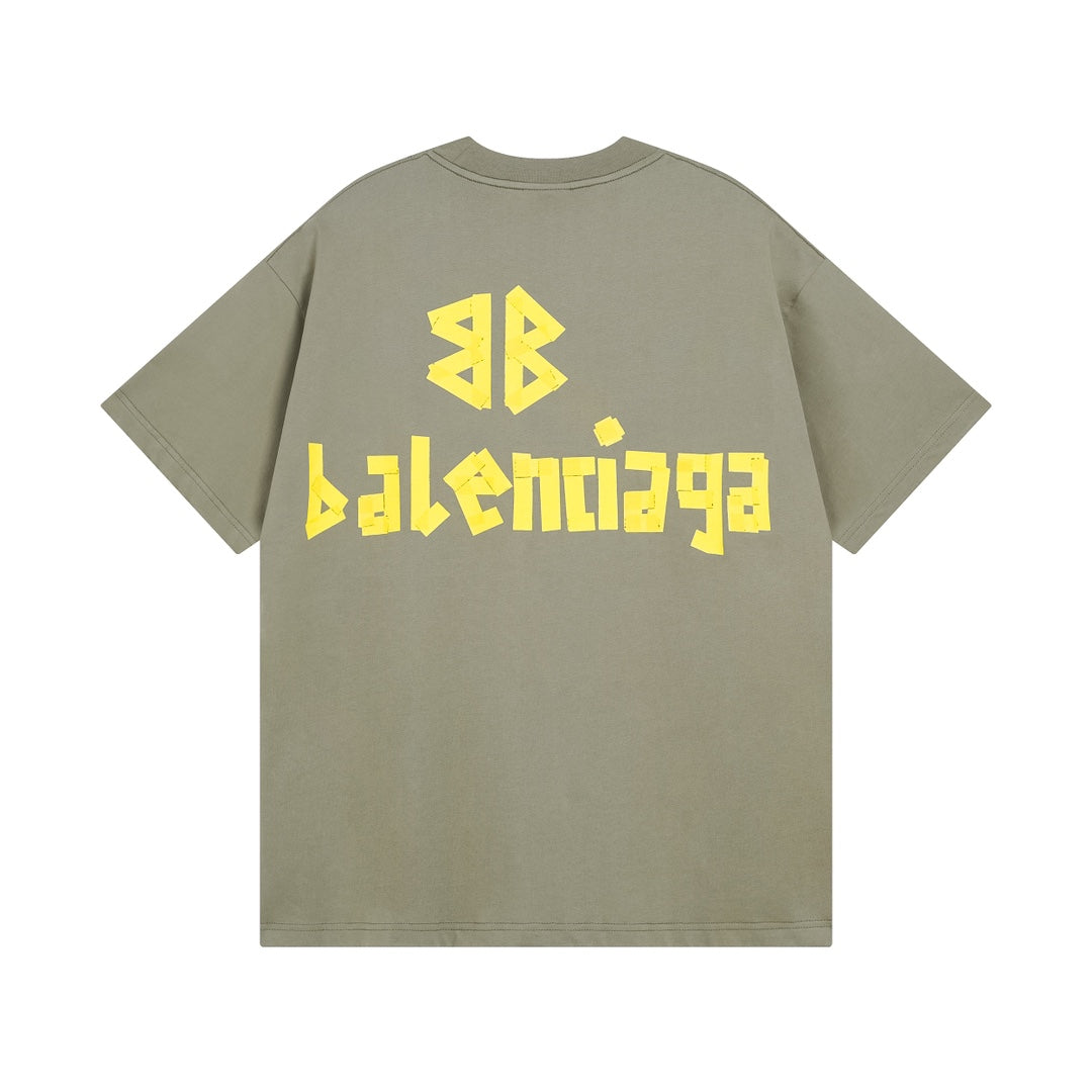T-shirt classique à imprimé lettre