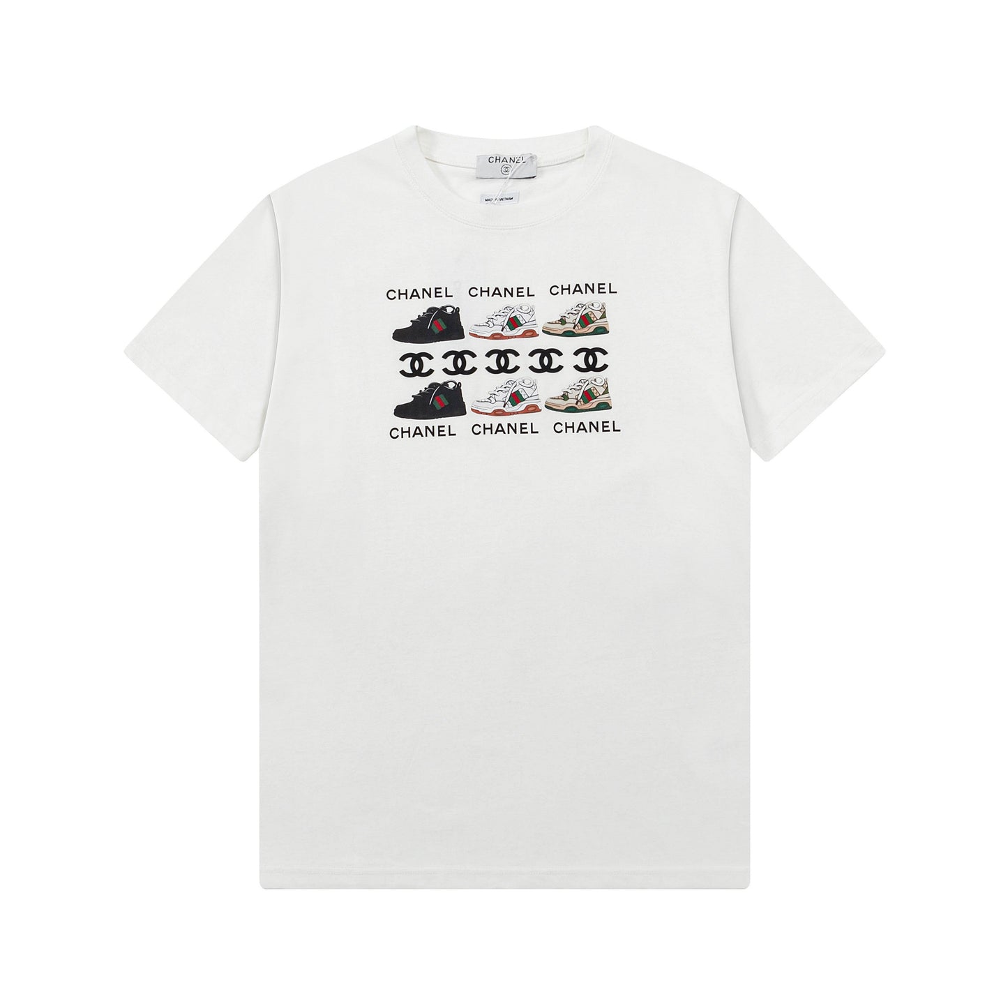 T-shirt à manches courtes en coton, nouvelle collection printemps-été 2025