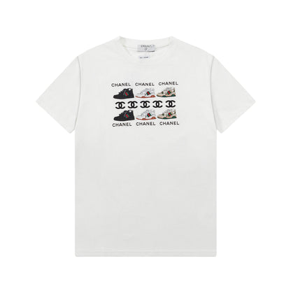 T-shirt à manches courtes en coton, nouvelle collection printemps-été 2025