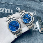 Men’s Stainless Steel Automatic Mechanical Watch – Colorful Dial Collection, Classic Luxury Style
