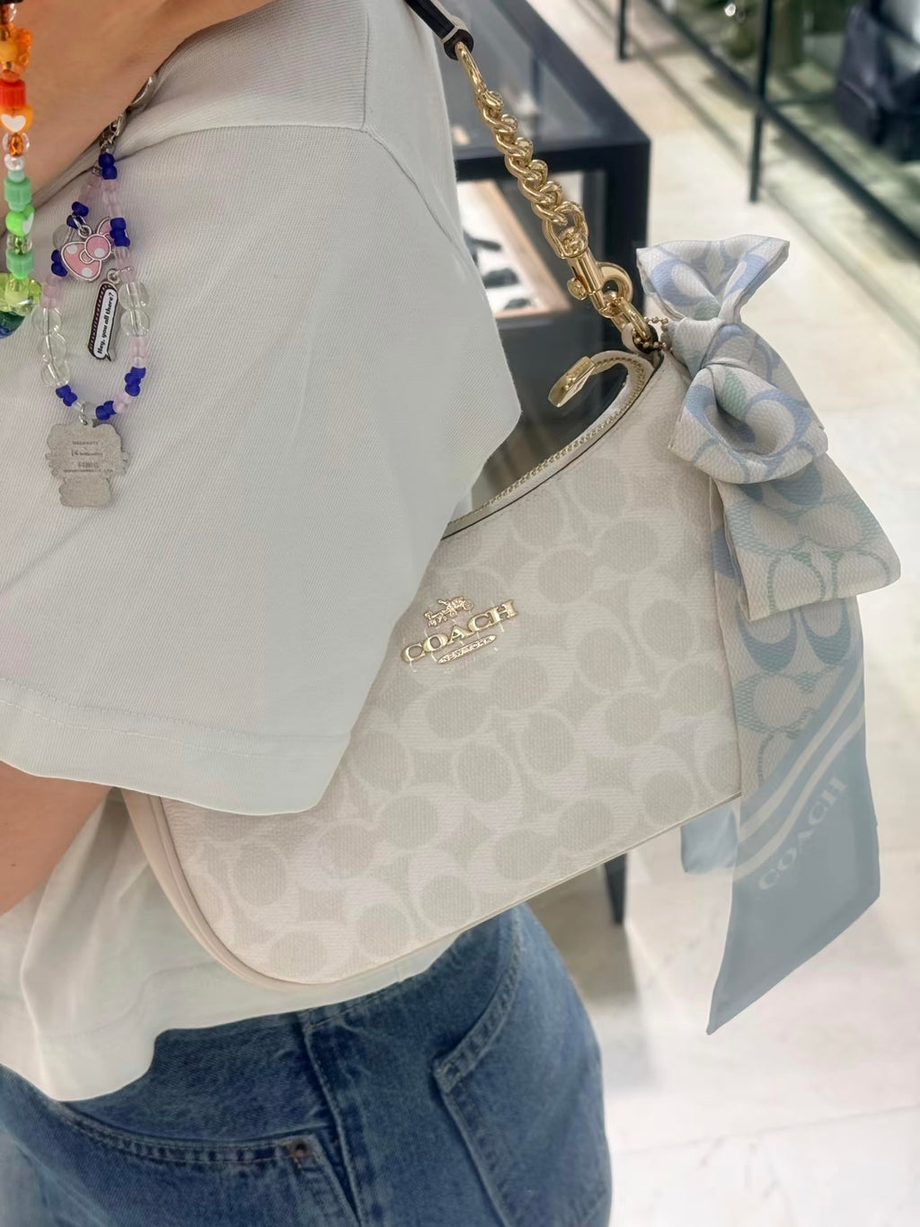 New Arrival | Glacier White Shoulder Bag 🤍