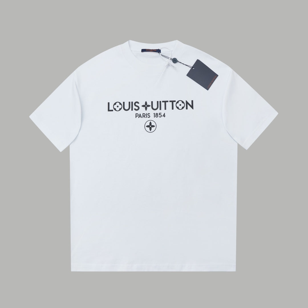 T-shirt à impression lettre simple