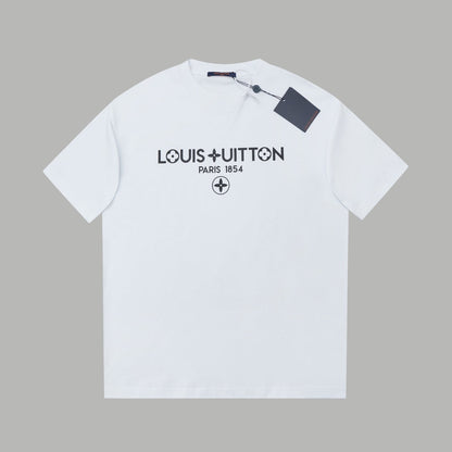 T-shirt à impression lettre simple