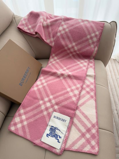 ✨ In Stock | 2025 New Year Hooded Checkered Wool Shawl – Elegant Blanket-Style Wrap