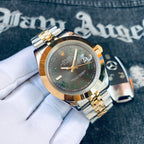 Premium Stainless Steel Mechanical Watch 7 Color Options Classic Luxury Style