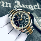 Premium Stainless Steel Mechanical Watch 9 Color Options Classic Luxury Style
