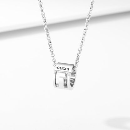 Hip Hop Cutout Necklace