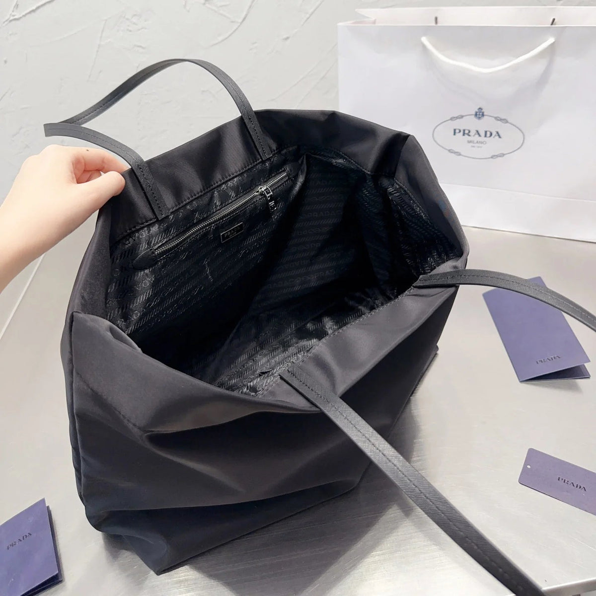 Large Nylon Tote Bag