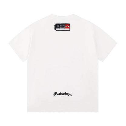 T-shirt classique à imprimé lettre