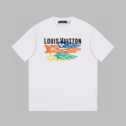 T-shirt imprimé rayé