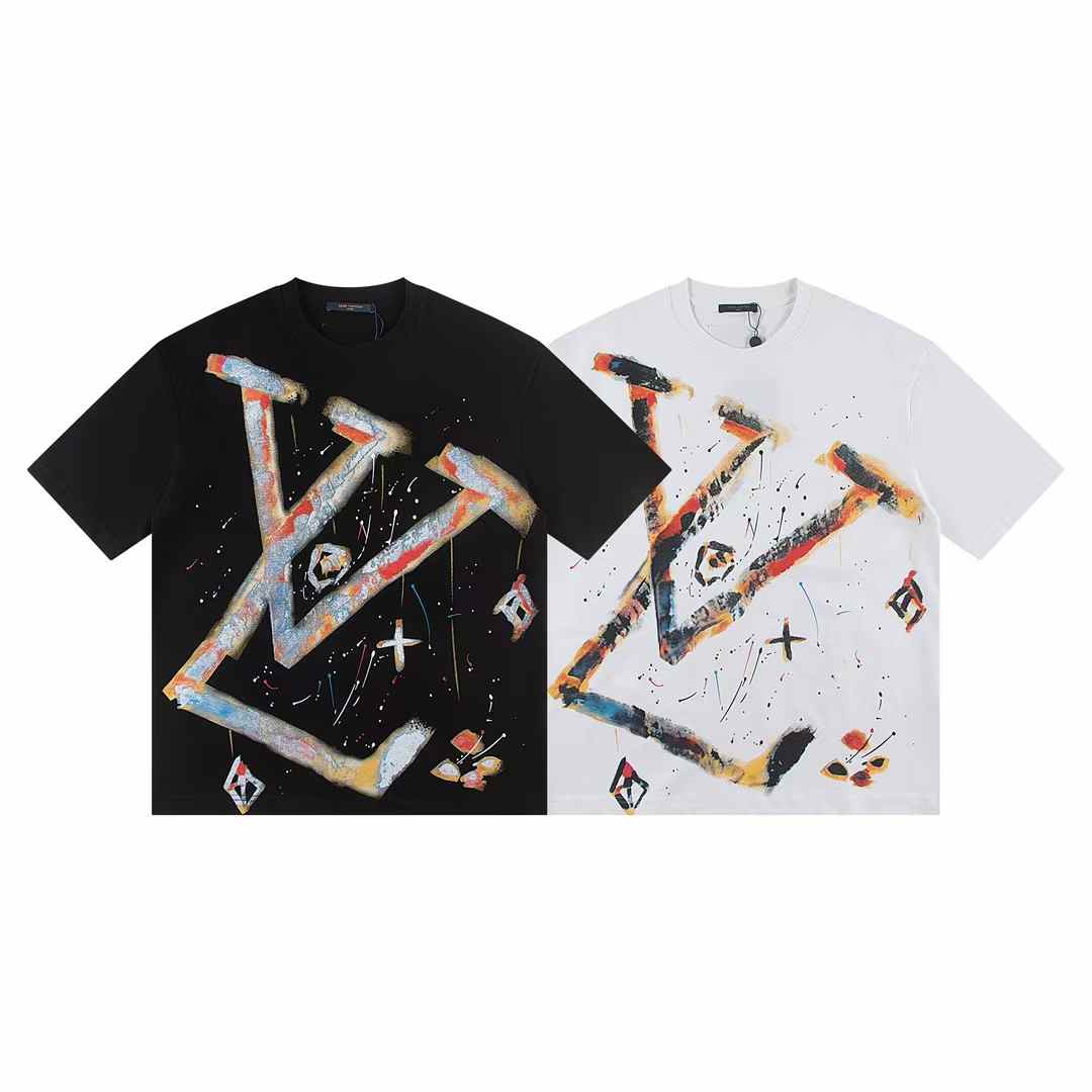 Nouveau t-shirt imprimé coloré