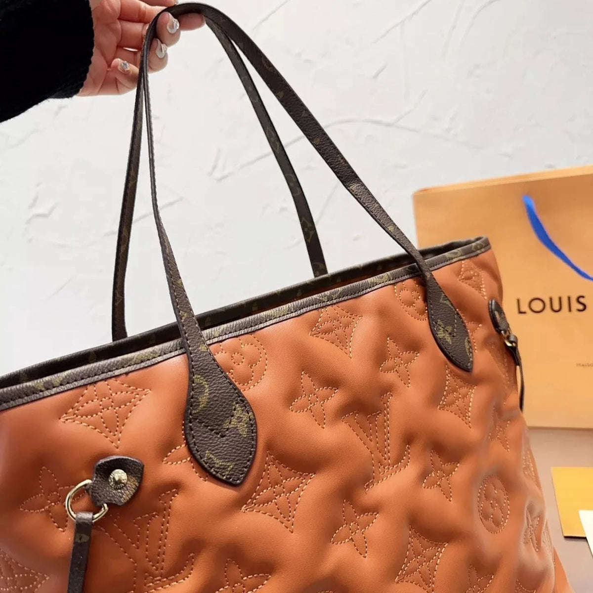 Neverfull Seam Monogram Tote Bag