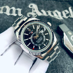 Premium Stainless Steel Mechanical Watch 9 Color Options Classic Luxury Style