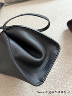 Minimalist Taupe Brown Shoulder Bag