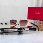 7 Color classic Rectangular Metal Sunglasses - 51002